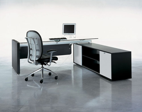 Office Desk|Glass Executive Desk|Office Furniture|Glass Executive Desk|玻璃班台|玻璃办公桌|玻璃办公台 CG-BLBT-03