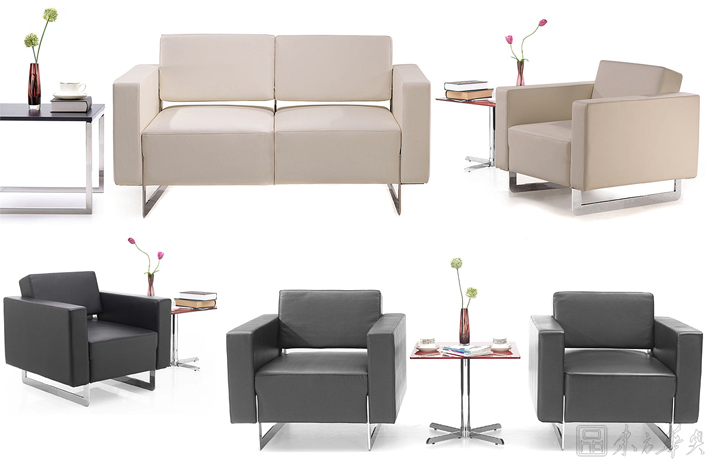 办公沙发|现代真皮沙发|办公家具|现代真皮沙发