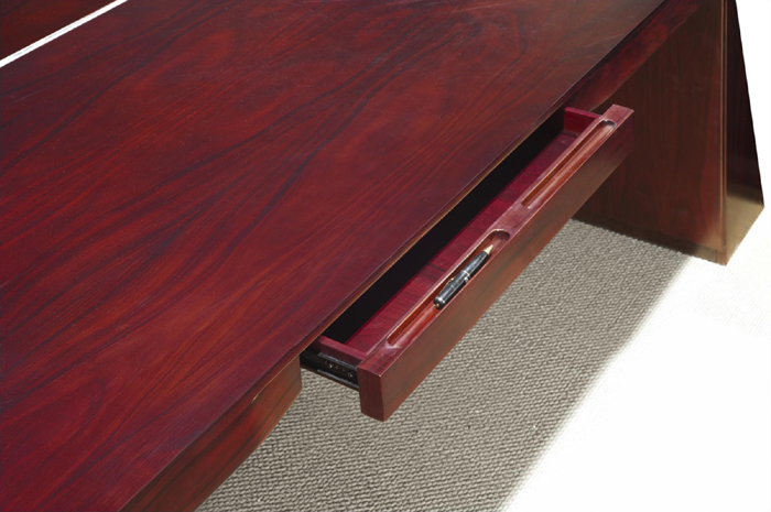 办公台|精品配套系列|办公家具|雅爵精品配套系列|实木大班台|实木办公台